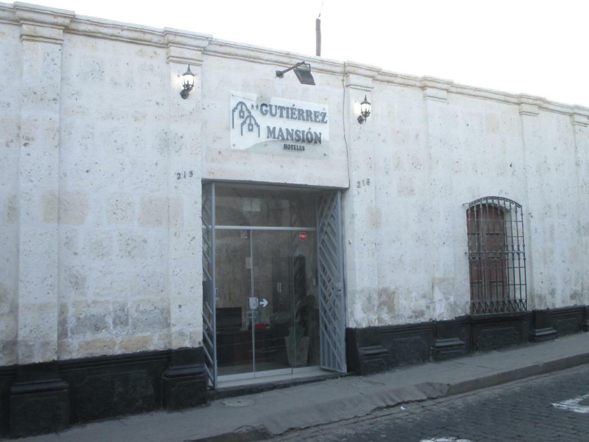 Hoteles Gutierrez Mansion Arequipa Exterior photo